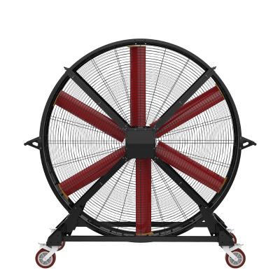 China Large Outdoor Fan Stand Fan 2m Outdoor Movement Tall Industrial Drum Fan for sale