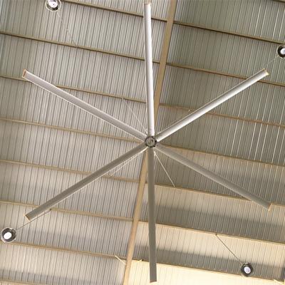 China Hotels HVLS 24ft Industrial Giant Ceiling Fan For Warehouse for sale