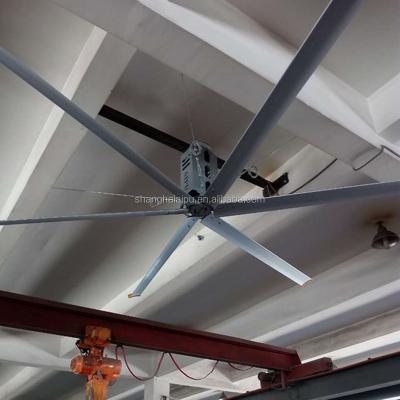 China Hot Aluminum Alloy 26FT 8m Africa Fan Cooling Giant Cheap Price HVLS Ceiling Fan For Industrial for sale