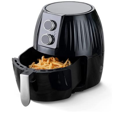 China Hotel Air Fryer Large Capacity 5.5L Intelligent Electric Household Fryer for sale