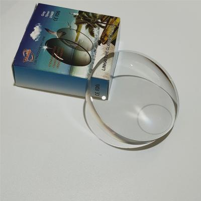 China 1.56 EMI Optical Semi Finished Lenses Factory Direct Round Cover Wholesale spheric CLEAR INDOOR Photo Lens for sale