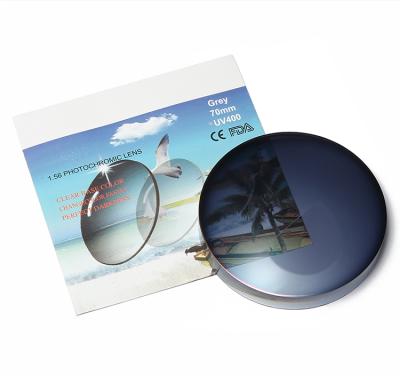 China Top Selling HMC CLEAR INDOOR IEM 1.56 Quick Change Bifocal Flat Surface Semi Finished Optical Lens Blanks Durable Resin Lens for sale