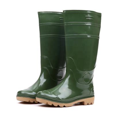 China PVC Non Slip Safety Agriculture Heavy Duty Glitter Plastic Rain Boots For Work for sale