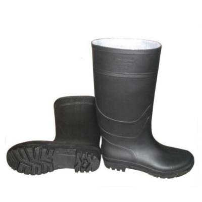 China Factory direct sales lightweight oil acid alkali resistant non-slip garden work PVC lightweight rain boots for men for sale