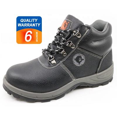 China MASTER Steel Toe TIGER Toe Cap Puncture Proof Leather Steel Toe Cap Anti Slip Bangladesh Brand Steel Safety Shoes for sale