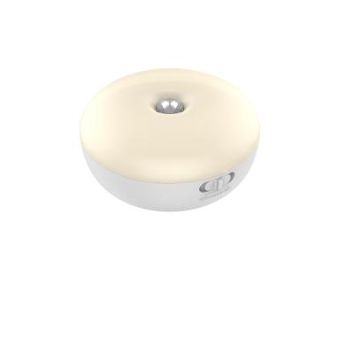 China Newest Bedroom Motion Sensor LED Night Lights Touch Senor Night Light Magnetic USB Rechargeable Wireless Night Light for Bathroom Cabinet for sale