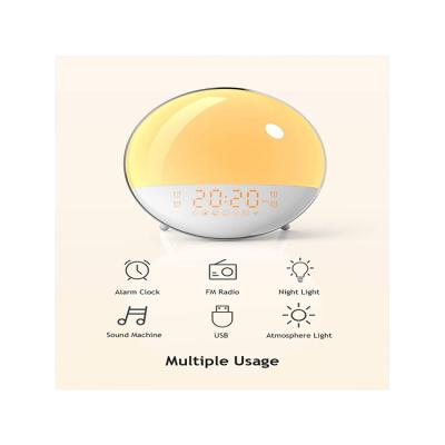 China Antique Style Safe And Trustworthy Children Wake Up Light Home Alarm Clock Control II Finely Processed Smart Model for sale