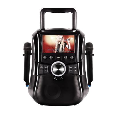 China Bluetooh/USB/AUX/FM Karaoke Player Speaker with Screen and Wireless MIC for sale