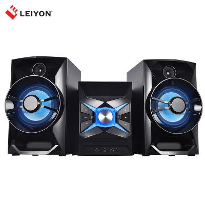 China CD/VCD/USB/FM/AUX/PC With Karaoke Fully Operate Home Theater And Mini Music Bookshelf Speaker 2.0 Ch Hi-Fi Music System With LED Display for sale