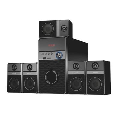 China Mini System Cheap 35W 5.1channel Multimedia Home Theater Speaker System With Subwoofer for sale