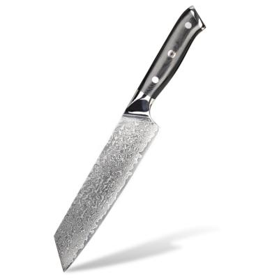 China Viable High Quality Professional Japanese Knife 8 Inch 67 Layers Damascus Steel Chef Kitchen Knife for sale