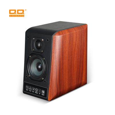 China QQCHINAPA WiFi Video Game Radio Multifunctional Desktop Wooden Speaker for Home Theater System for sale