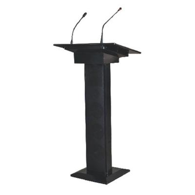 China Modern. Popular Lectern The engaging public speaking lectern features a versatile one-in-one design lectern microphone for sale