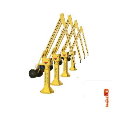 China Jib Crane Hot Sale Light Type Workshop Use 300Kgs 500Kgs 800Kgs Balance Crane for sale