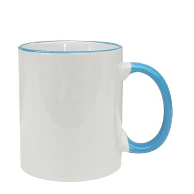 China Viable popular recommend cheap personalized colorful ceramic sublimation mug blanks for sale