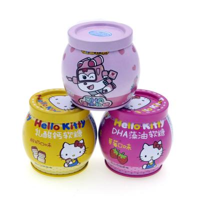 China Food candy 100g tin box food grade metal package chocolate candy tin box for sale