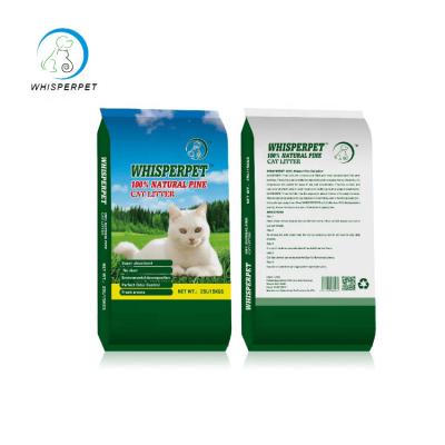 China Cat Waste Absorbent Simply Harmless Cat Litter Eco-Friendly Pine Wood for sale