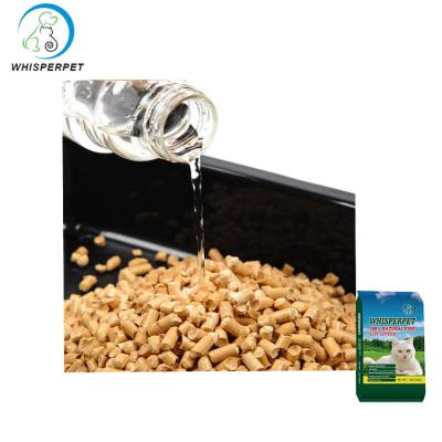 China Sustainable Pet Pine Wood Pellet Cat Litter Eco Friendly Wholesale for sale