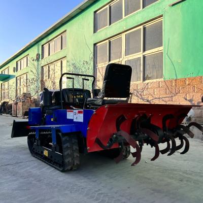 China 2024 Nieuwe Rubber Track Crawler Tractor Farm Crawler Mini Tractor 4x4 Landbouw Mini Crawler Tractor Te koop Te koop