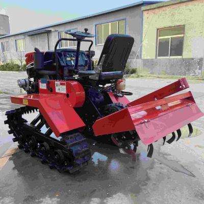 China CE Farm Walking Tractor Equipment 25HP Met Rotary Tillage Machine Te koop