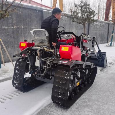 China Landbouw Front End Loader Compact Tractor 50 pk Landbouwtractoren Te koop