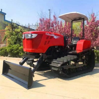 China OEM ODM 120 PS Crawler Traktor Paddy Field Mini Crawler Traktor mit Drehplug zu verkaufen