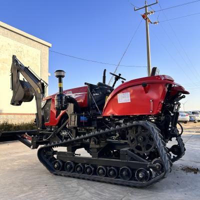 China Landwirtschaft Kleine Vierradantriebe 120 PS mit Bagger zu verkaufen