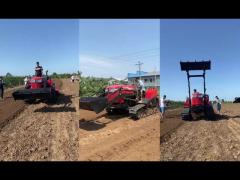 80Hp crawler tractor with loader