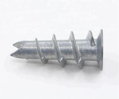 China Zamac Ylon / Zinc Alloy Easy Order Threaded Drywall Anchor, Drywall Screw Anchor for sale