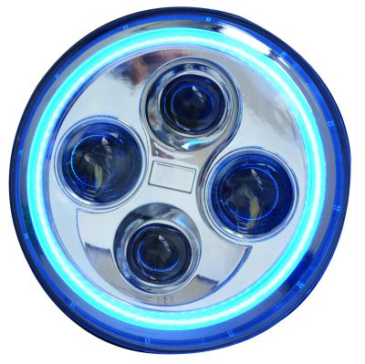 Chine noir de phare de moto de 24v LED pour le véhicule tous terrains de jeep à vendre