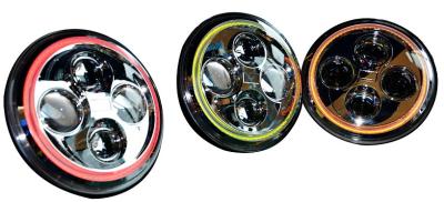 China Hoge Straal 7 Ronde LEIDENE Koplamp, jeep wrangler geleide koplamp Te koop