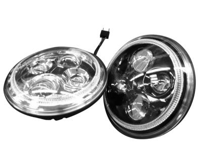 China Hard-coated Polycarbonate 7 motorcycle headlight housing 3 Years Warranty for sale