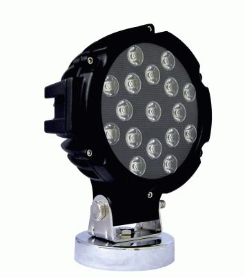 中国 3910lm 極度の明るい円形 LED Headlights17pcs の 3watt によって導かれる仕事ライト 販売のため