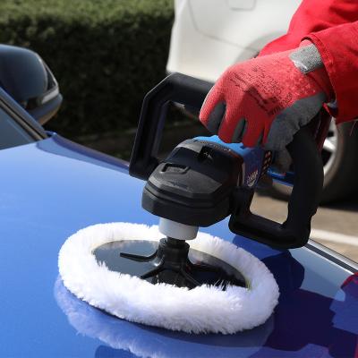 China Auto Care Car Cleaning 20V Professional Cordless Brushless Car Polisher 800-2400RPM With 180MM Bare Disc Tools Polisher Only for sale