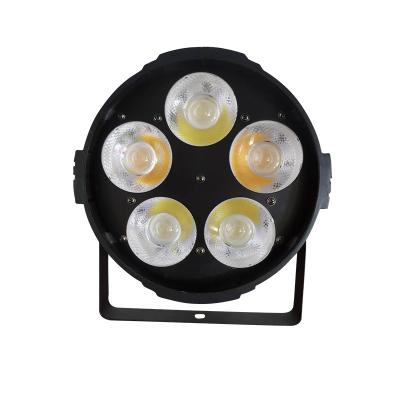 China Indoor led cob stage lighting professional blinders 250w 5*50w led par can heat cool white light lights for sale