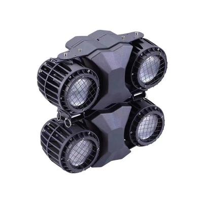 China Outdoor Stage Wedding IP65 2 Eyes 2in1 400w IP65 Waterproof 4*100W Led Blinder Attendance Light For Outdoor Event Stage for sale