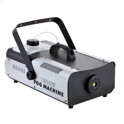 China 1500W Halloween DJ Smoke Fog Machine LED Wire / Remote Control Party Stage Fog Machine 51*26*19.5cm for sale