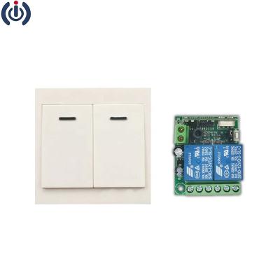 China KGS-B20-S Wireless Control Wall Switch 12v Switch Relay Button Lamp Switch 50*40*23mm for sale