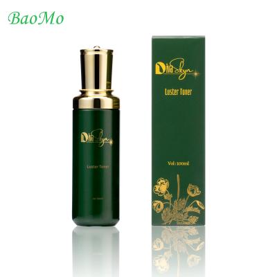 China New and Luxury Luxury Glass Lotion Pump Bottle 100ml Skin Care Packaging Cosmetic Bottles With Customize Paper Box for sale