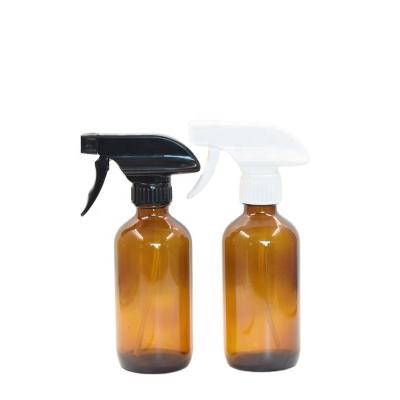 China Personal Care Amber Glass Essential Oil Bottles 100ml Black Fine Spray Bottle Mist Spray 100ml Glass Spray Bottle for sale