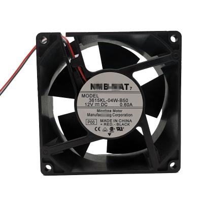 China Original line 9238 12V 9cm new building material shops chassis 3615KL-04W-B50 second fan for sale