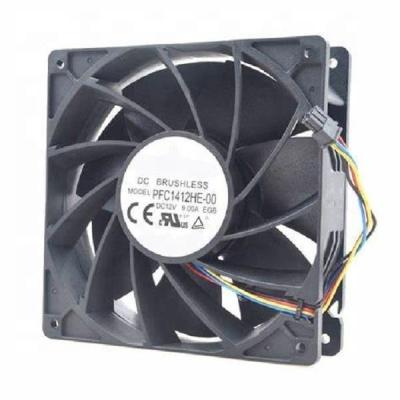 China PFC1412HE-00 140x140x38 mm High Speed ​​Computer Cooling Fan 12V 9A 8000rpm for Computer and Server for sale