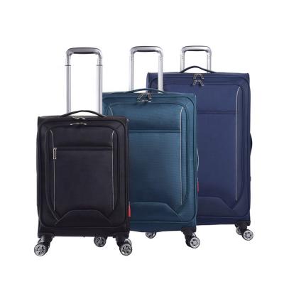 China Polyester Wholesale Soft Travel Luggage Carry On Luggage Sets Case Luggage Suit Travel Suitcase for sale