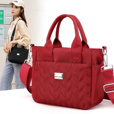 China Fashion& Fashion Casual Women's Shoulder Bag and Purse Lady Handbags Women's Handbags Girl's Nylon Tote Bag for sale