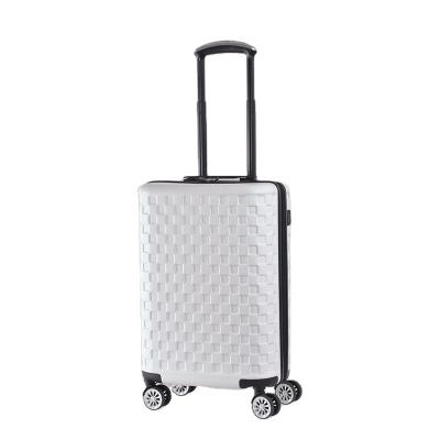 China ABS Hot Spinner 360 Double Wheels Travel Bags Luggage Carry On Spinner Suitcase With USB for sale