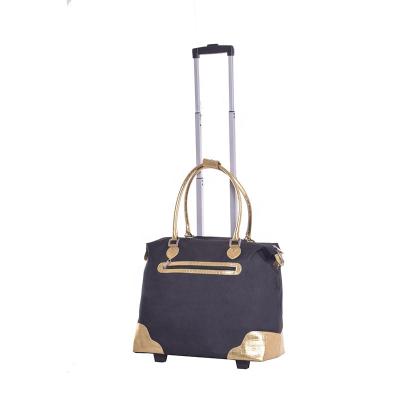 China Fashion Ladies Rolling Rolling Bag Rolling Duffle Bag Lightweight Duffle Trolley Rolling Bag With Wheels for sale