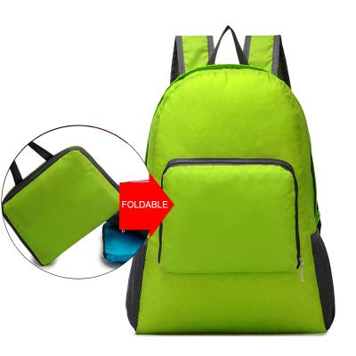 China Sports Waterproof Gym Backpack Foldable Shoulder Backpack Lightweight Casual Student for sale