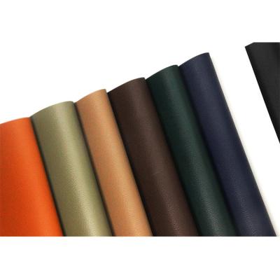 China Waterproof Imitation Natural PU Leather Fabric Feels Good For Making Shoes And Bags Wholesale No MOQ for sale