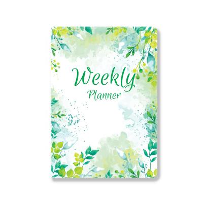 China Easy Enrolling Academic Year Calendar English Weekly Daily Diary Planner Notebook Organizer A5 With Design for sale