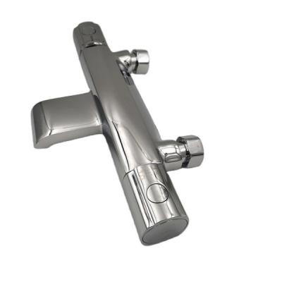 China Without Slide Bar Zinc Modern Cheap Handle Control Thermostatic Bathroom Faucets For Hotel for sale